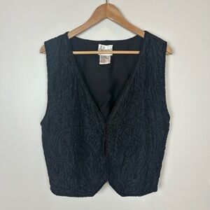 Vintage Dalmy’s Beaded 100% Silk Dress